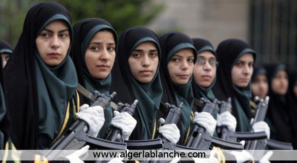 Femme Militaire. Iran
